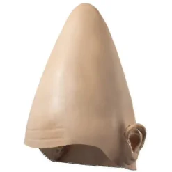 FMYSJ Halloween Alien Coneheads Ägghuvud Huvudbonad Mask Skräckhjälm Latexmask Huvudbonad Kostym Högtidsfest Cosplay Dekoration (FMY)> Masker