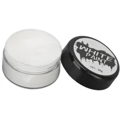 Xuigort Halloween ansiktsmålning kit svart och vitt högpigmenterad ansiktskroppsfärg för DIY cosplay temafester><noscript><img width=