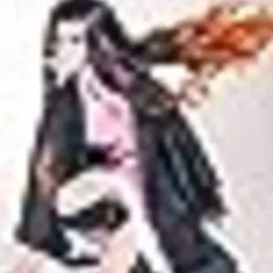 Halloween Cospaly Peruk för Wowen Flickor Barn Lång Vågig Peruk(Svart &><noscript><img width=