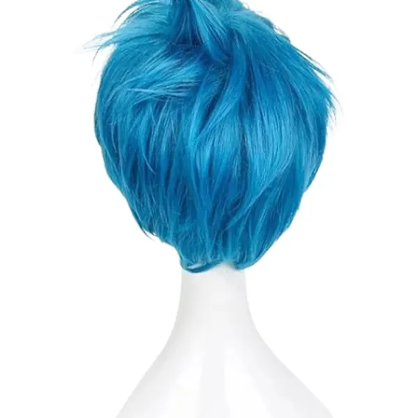 Halloween Cosplay Insidan Ut Glädje Avsky Ledsamhet Peruk Party Hår Peruk Rekvisita> Peruker