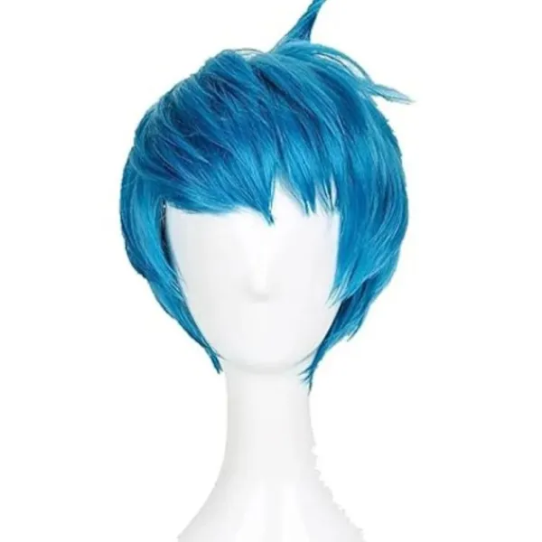 Halloween Cosplay Insidan Ut Glädje Avsky Ledsamhet Peruk Party Hår Peruk Rekvisita> Peruker