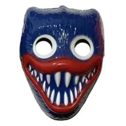 J-star Halloween Cosplay Masker Poppy Playtime Film Huggy Wuggy Mask F Blå en one size><noscript><img width=