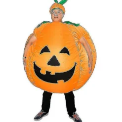 Halloween Cosplay Pumpa Uppblåsbar Dräkt Vuxen Halloweenfest Scenframträdande Från[GPA]><noscript><img width=
