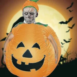 Halloween Cosplay Pumpa Uppblåsbar Dräkt Vuxen Halloweenfest Scenframträdande Från[GPA]><noscript><img width=