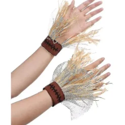 Halloween Cosplay Skräckuggla Hatt Armband och Halsband 4st -DQ><noscript><img width=