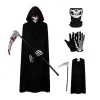 Halloween Dödsdräkt 4-delad Set> Dräkter