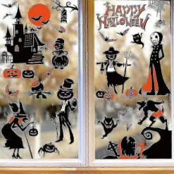 Halloween dekorationer, Halloween fönsterdekaler, Halloween dekaler><noscript><img width=