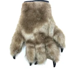 Halloween Dekorationer Varulvsvantar Orangutangvantar Smink Scenföreställning Dekorationer Läskiga Trickrekvisita Björnklovantar><noscript><img width=