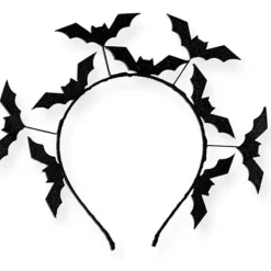 Halloween Fladdermus Hårband | One Size | Svart Glitter Fladdermus Hårband | Halloween Maskerad Kostym Tillbehör | Häx Hatt | För Vuxna Barn Män Kvinnor | Fyndiq> Huvudbonader