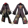 Halloween Genshin Impact Cosplay Uniform Kostymset med Hatt Anime Film Hu Tao (M)> Dräkter