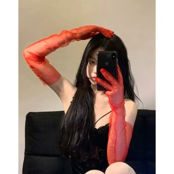 J-star Halloween Gothic Long Nails Cosplay Handskar Rolig Holiday Witch Cosplay> Tillbehör