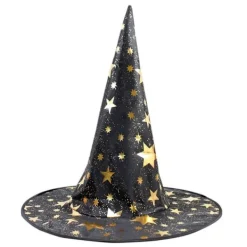 Halloween häxhatt Plisserad trollkarlhatt 1 1 1><noscript><img width=