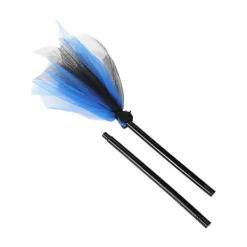 Halloween Häxkvast Trollkarl Cosplay Tillbehör Halloweenfest Rekvisita Realistisk Plastkvast Dekoration för Scenföreställning> Tillbehör