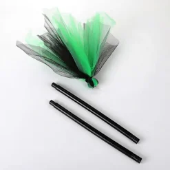 Halloween Häxkvast Trollkarl Cosplay Tillbehör Halloweenfest Rekvisita Realistisk Plastkvast Dekoration för Scenföreställning><noscript><img width=