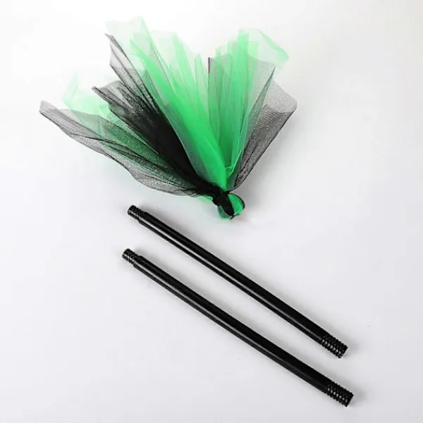 Halloween Häxkvast Trollkarl Cosplay Tillbehör Halloweenfest Rekvisita Realistisk Plastkvast Dekoration för Scenföreställning> Tillbehör