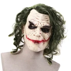WINE Halloween Joker mask Cosplay Clown Mask i Batman><noscript><img width=