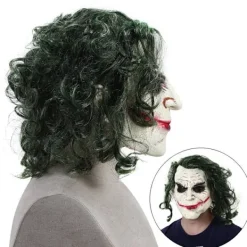 WINE Halloween Joker mask Cosplay Clown Mask i Batman><noscript><img width=