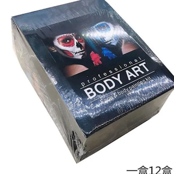 Halloween Jul Julklappar Dekoration 15 Färger Vattenlöslig Ansiktsmålning Kroppsmålning Pigment> Smink