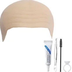 Halloween Konstgjorda Flintskallar Flexibla Cosplay Falska Flintskallar Kompatibel med Halloweenfester B Tools> Smink