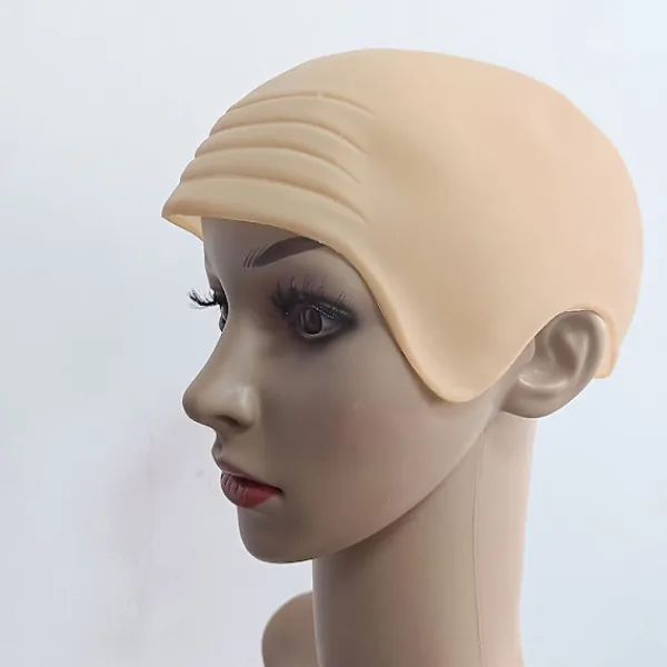 Halloween Konstgjorda Flintskallar Flexibla Cosplay Falska Flintskallar Kompatibel med Halloweenfester B Tools> Smink