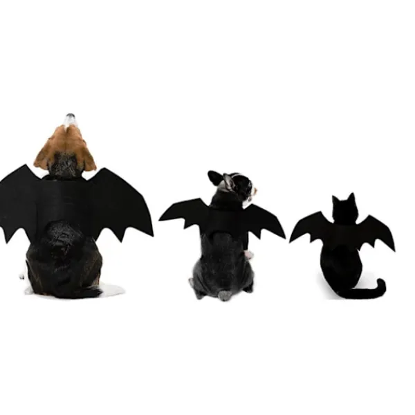 JIUSAIRUI Halloween kostym Pet Bat Wings Katt Hund Bat Costume Vingar small> Dräkter