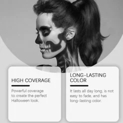 Halloween kroppsmålningsset> Smink