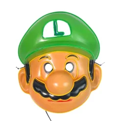 Halloween Led Mask, Light Up Super Mario Theme Mask Cosplay Performance Dräkt Tillbehör Tecknat spel Anime Festival Festrekvisita><noscript><img width=