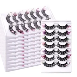 Halloween lösögonfransar Färgade lösögonfransar Ögonfransar><noscript><img width=