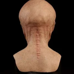 FMYSJ Halloween Läskig Latex Ufo Stora Ögon Helhuvud Party Mask För Vuxna Maskerad Kostym Party Cosplay Mask (FMY)><noscript><img width=