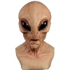 Halloween Läskig Latex Ufo Stora Ögon Helhuvud Party Mask För Vuxna Maskerad Kostym Party Cosplay Mask -FA-> Masker