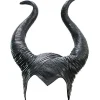 Halloween Maleficent Horn Diadem Cosplay Svart, Ond Maleficent Huvudbonad Ornament, för Kvinna/man> Huvudbonader