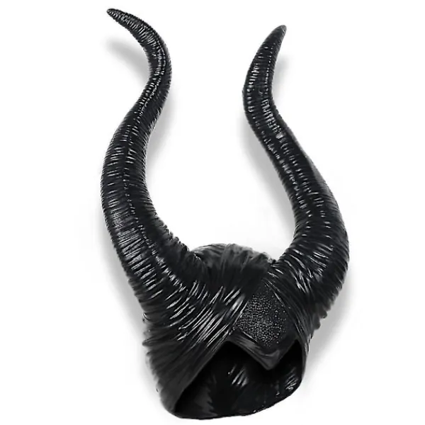 Halloween Maleficent Horn Huvudband Cosplay Svart, ond Maleficent Huvudbonad Prydnad, för Kvinna/man> Huvudbonader