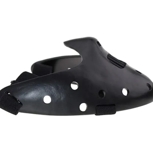 Halloween Mask Hannibal Lecter Mask Läskig Halloween Rollspel Realistisk Skräck Mördare Mask Halv Ansikte Huvudbonad Harts-FF-> Masker