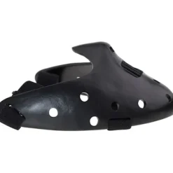 Halloween Mask Hannibal Lecter Mask Läskig Halloween Rollspel Realistisk Skräck Mördare Mask Halv Ansikte Huvudbonad Harts-FY><noscript><img width=