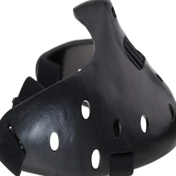 Halloween Mask Hannibal Lecter Mask Läskig Halloween Rollspel Realistisk Skräck Mördare Mask Halv Ansikte Huvudbonad Harts svart black> Masker