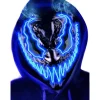 Halloween Mask LED Ljusmask för Vuxna och Barn, Unik Neon Glow Mask med Mörka och Onda Lysande Ögon, Iögonfallande Hotfullt Cool Halloween Kostym> Masker