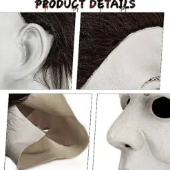 Halloween mask Michael Myers skräck cosplay mask skräck mask><noscript><img width=