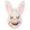 Halloween mask plysch kanin mask svart björn mask> Masker