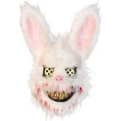 Halloween mask plysch kanin mask svart björn mask> Masker
