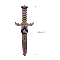 unbranded Halloween Piratkostymer Plastdolkar Leksakssvärd Falska Knivar Piratsvärd><noscript><img width=