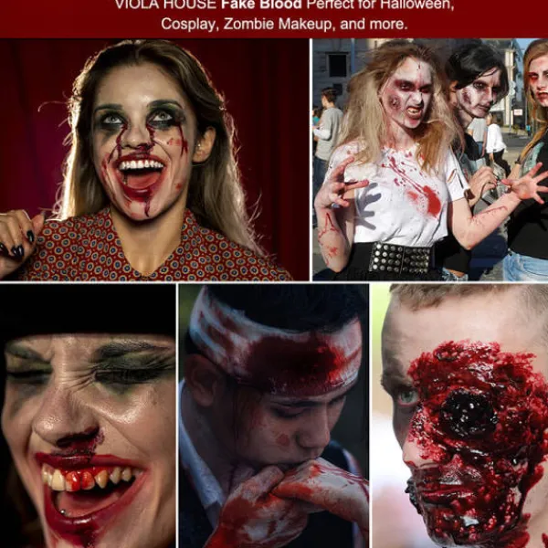 Halloween Plasma Spray Simulering Vampyrblod Zombieblod> Smink