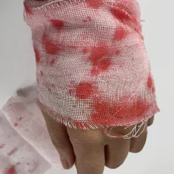 Halloween rekvisita blodig bandage (8*10CM)-33><noscript><img width=