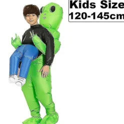 Blueday Halloween rolig prestanda rekvisita Alien uppblåsbara kläder Tecknad dockor Barn Vuxen Fest Festival Scen Tecknad docka Heminredning | Fyndiq><noscript><img width=