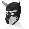 Halloween Rollspels Hundmask Huvudbonad Vadderad Latex Gummi Party Masker Valp Cosplay Öron Set Erotiska Sexleksaker för Kvinnor Män~06160> Masker