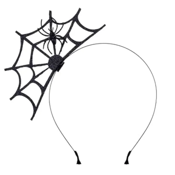 Halloween Spindelväv Spindelväv Halloween Fest Huvudstycke (Svart> Huvudbonader