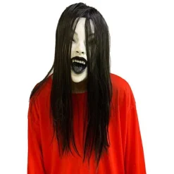 Halloween spöke mask skräck djävul läskig rolig maskerad show la> Masker