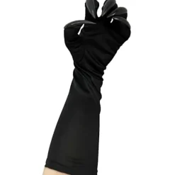 FMYSJ Halloween Tasshandskar Långa Fingernaglar Svarta Partyhandskar Kattklor Halloween Rekvisita Klor Handske Cosplay Kostymtillbehör (1 par, Svart) (FMY) | Fyndiq><noscript><img width=