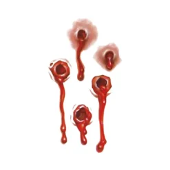 Delivast Halloween Tatuering Bloody Bullets 2-Pack><noscript><img width=