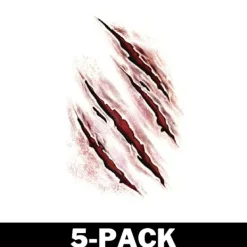 Delivast Halloween Tatueringar Scratches 2-Pack><noscript><img width=