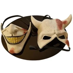 FMYSJ Halloween The Black Phone Skräckfilm Latex Mask The Grabber Mask Cosplay Kostym Vuxen Läskig Festrekvisita Maskerad (FMY)> Masker